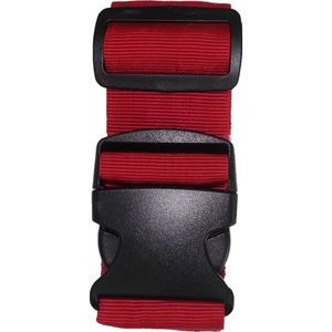 New Age Devi - Verstelbare Kofferriem 180cm - Rood - Voor iedere Koffer