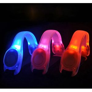 New Age Devi - ""Roze LED Veiligheidsarmband - Safety Band voor Sport en Hardlopen