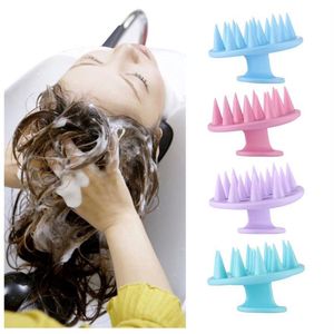 New Age Devi Siliconen Massage Haarborstel - Roze - Hoofdhuidmassage Borstel - Douche Borstel -Anti-Roos en Schilfers - Sterker Haar - Gezonde Hoofdhuid - Betere Doorbloeding - Massageborstel - Duopack