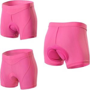 New Age Devi - Fietsonderbroek Dames met Zeem - Roze - Fietsondergoed - Fietsonderbroek - Extra Zacht - XXXL