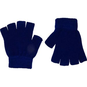 New Age Devi - Donker Blauwe Vingerloze Handschoenen | Maat One Size Fits All