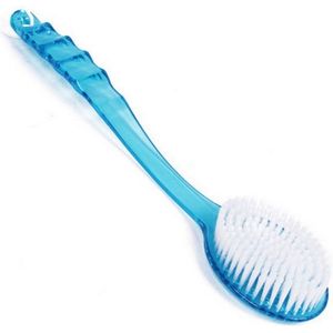 Lichaamsborstel - Doucheborstel - Badborstel - Rugborstel - Blauw