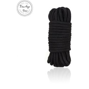 Bondage touw - Bondage - BDSM - Zwart - 10meter - Erotiek - Rollenspel - Touw