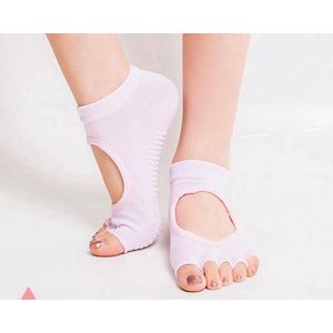 New Age Devi - ""Antislip-Yoga-Sokken - Roze - One-Size-Fits-All