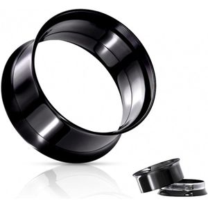 22 mm screw fit zwarte tunnel