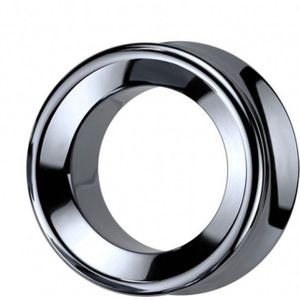 Double Flared Light Weight Hematite 22 mm