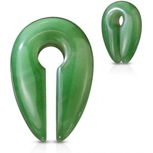 10 mm Jade Keyhole Hanger