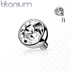 Dermal top wit titanium  1.2 x 3 mm