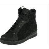 Durea - Veterboot - Muflone Lux Zwart - Nubuck/Leer