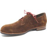 GIJS - 2087 - Nette Veterschoenen - Bruin - Wijdte H