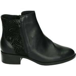 Durea - 9739 K - Laarsjes - Zwart - Leer/Nubuck - Wijdte K