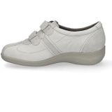 Durea - Klittenbandschoen - Zwart - Leer - Extra Brede Leest