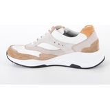 Durea - 6267-685-9706 Sneaker - Wit/Grijs/Beige - Leer/Nubuck/Suèede