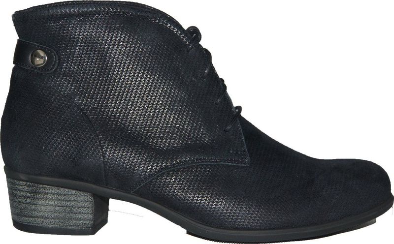 Durea Korte Veterlaars 9603 935 9802 Zwart Print