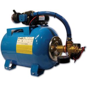 Hollex 12V Hydrofoor met Jabsco ParMax HD4 en 24 liter Druktank