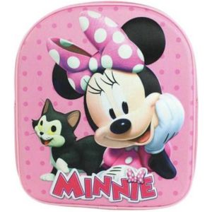 Minnie Mouse 3D Rugtas - Disney Rugzak Roze - Schooltas