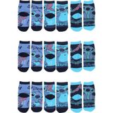 Disney - Stitch - Huissokken - Mix van Kleurrijke Ontwerpen - 9 Paar