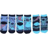 Disney - Stitch - Huissokken - Mix van Kleurrijke Ontwerpen - 9 Paar