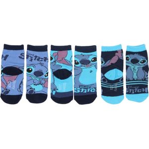 Disney - Stitch - Huissokken - Mix van Kleurrijke Ontwerpen - 9 Paar