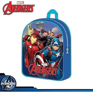 Marvel Avengers Rugtas - 30 x 25 cm. - Superhelden Rugzak - Blauw