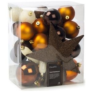Lanpn Grote kerstballen set van 6, outdoor kerstboom opknoping ornamenten, 15 cm onbreekbare kerstballen decoratie bulk voor thuis wintervakantie, diverse reliëf patroon, blauw en wit