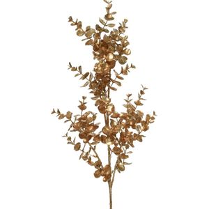 Decoris Kunststak eucalyptus 23x11x72cm goud Kunststof Decoris Decoratieve tak