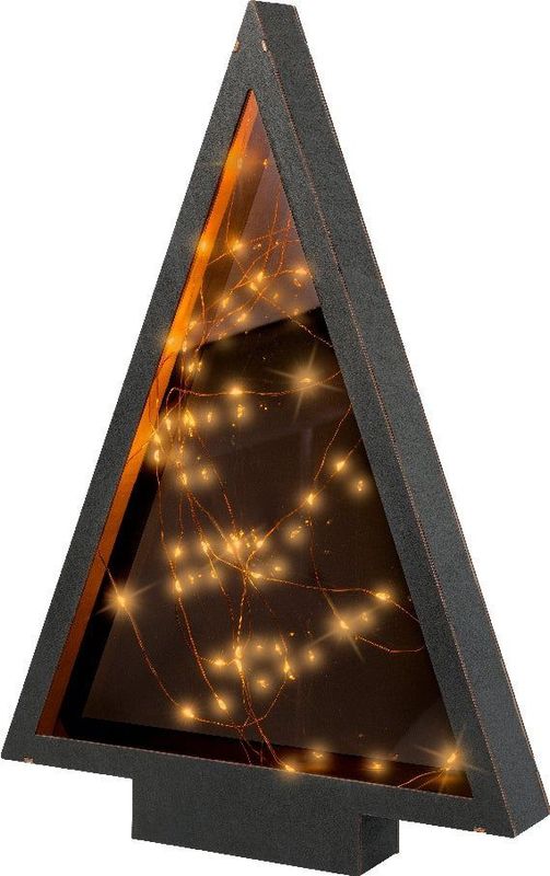 Tafeldecoratie kerstboom op batterijen | 32.5 x 47 cm | 60 lampjes | Lumineo