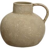 Decoris Vaas Kruik Model - Terracotta - Lichtbruin - D28 X H24 cm - Vintage