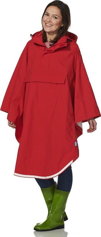 Happy Rainy Days - Regencape - Rood - Dames