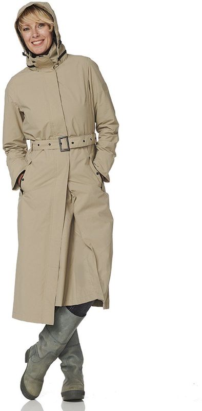 Happy Rainy Days - Montreal Long Raincoat - Jas - Seneca Rock - 100% Nylon