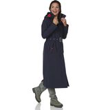 Jas Happy Rainy Days Montreal Long Raincoat Midnight / Red