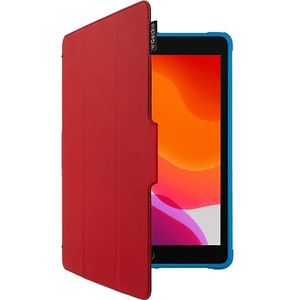 iPad 10.2 2021/2020 Hoes - Gecko Super Hero Cover - Rood Blauw