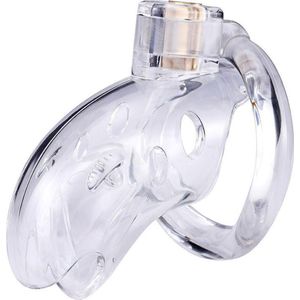 BRUTUS Shark Cage - Chastity Cage Kuisheidskooi - Clear