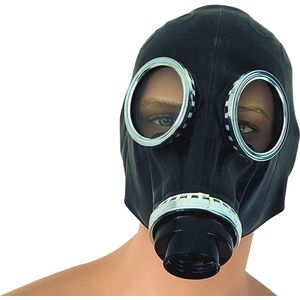 Full Rubber Fetish Gas Masker