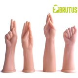 Brutus - Dildo - Fisting Dildo - Handsome Three Fingers Handballing - Lichte Huidskleur - PVC