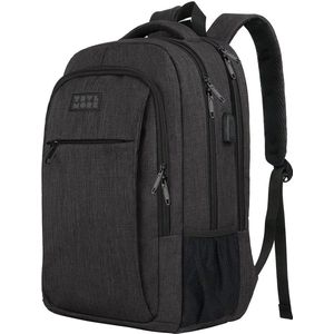 TRVLMORE Rugzak - 28L - 15,6 inch - Laptop Rugtas - Schooltas - Levenslange Garantie - Laptoptas - Spatwaterdicht - Heren en Dames - Antraciet