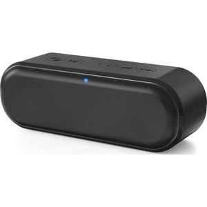Auronic Bluetooth Speaker - Draadloze Muziek Box - 20 uur lang muziek luisteren - Extra Bass - Zwart