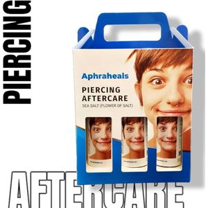 Aphraheals - Piercing Nazorg - Spray  - Set van 3