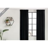 Lifa-Living - gordijnen - verduisterend - fluweel - ocher - wasbaar - 250x150 cm