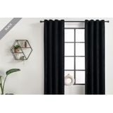 Lifa-Living - gordijnen - verduisterend - fluweel - ocher - wasbaar - 250x150 cm