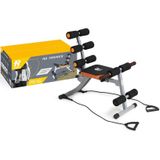 Rebblo - Ab-trainer - met Weerstandsbanden - Armen en Buik Trainen - Kunstleer en Foam - 80 x 52 x 70 cm