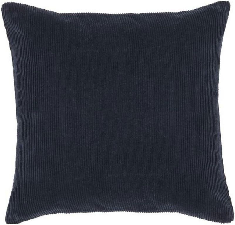 LABEL51 Sierkussen Rib - Navy - Katoen