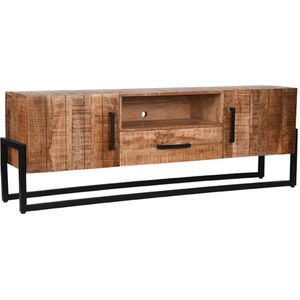 Tv-meubel Bolivia - Rough - Mangohout - 174 cm