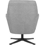 LABEL51 Tod Fauteuil - Grijs - Synthetisch