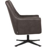 LABEL51 Tod Fauteuil - Grijs - Microfiber