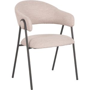 Set V 2 - Eetkamerstoel Lowen - Naturel - Boucle