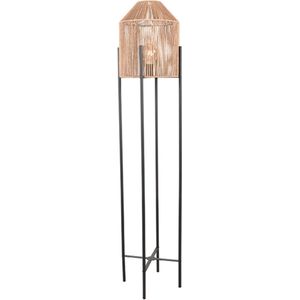 LABEL51 Vloerlamp Ibiza - Naturel - Jute - Vloerlamp