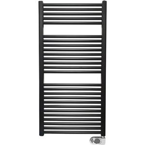 Sanifun elektrische handdoekradiator Nero 1185 x 600