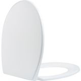 Wiesbaden Ultimo 3.0 softclose one touch toiletzitting met deksel wit