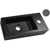 Fontein wiesbaden mini-rhea rechts 36,5x18x9 cm quartz